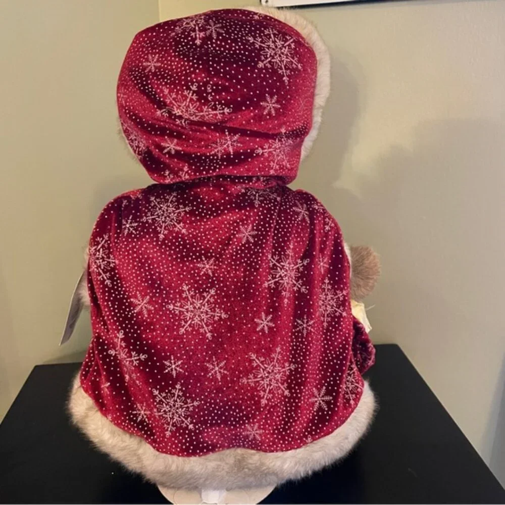 2003 Sasha & Nicholas Plush Christmas Bear w/Baby Gifts Collectible Holiday 15